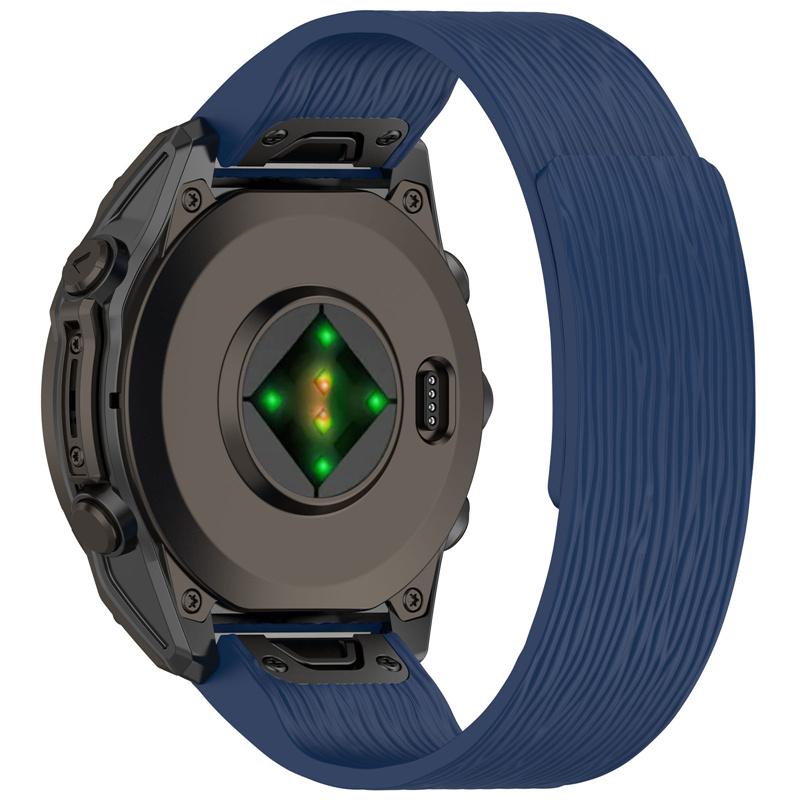 20mm 22mm 26mm Silicone Magnetic Band for Garmin Fenix 8 43 47 51mm 7X 7 7S 5X 5S 6 6X 6S Plus 3HR Quick Fit Bracelet WristStrap