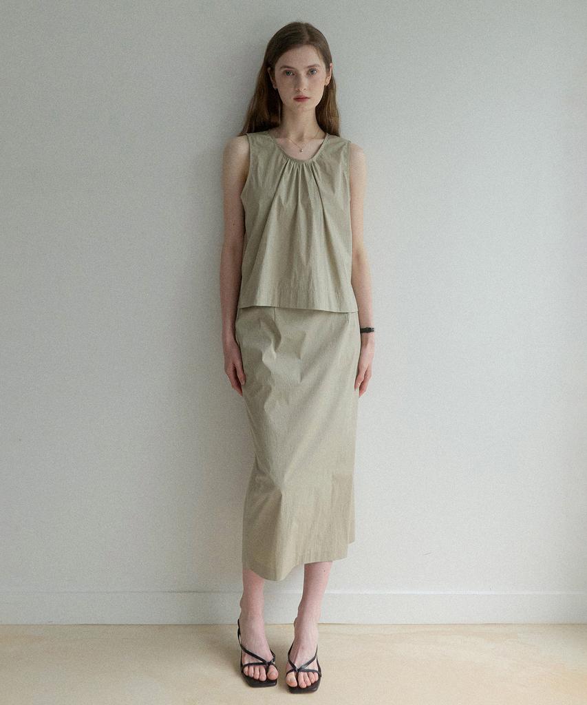 Le Nav Sue Skirt (Khaki)