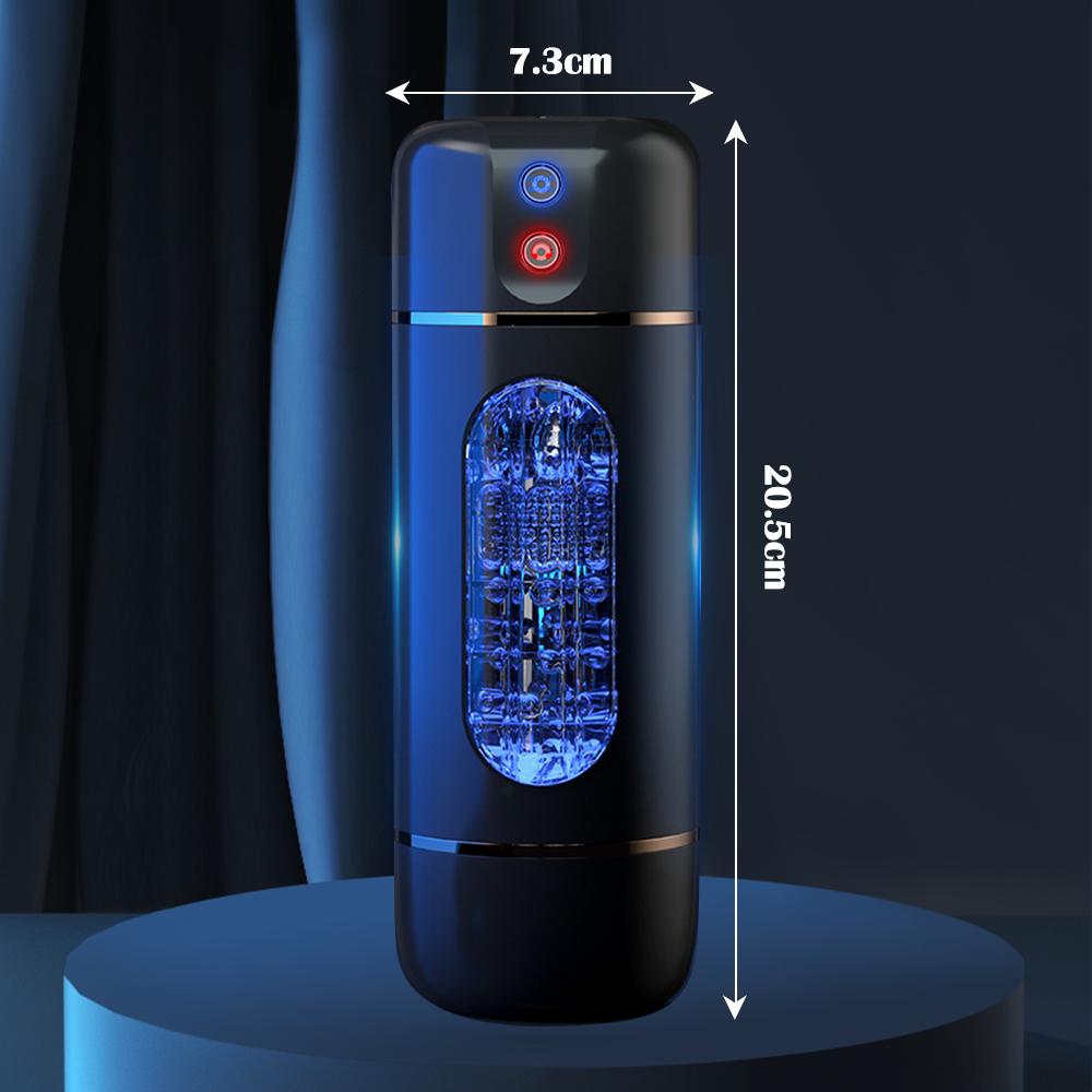 Automatic Male Masturbation Cup Intelligent Voice Men's Masturbator Pocket Pussy Penis Training Vibrator Sex Toy