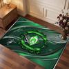 Tappeto in Velluto di Cristallo con Stampa Calcio Werder Bremen, Comodo Assorbente d'Acqua Antiscivolo Tappeto per Pavimenti Interni