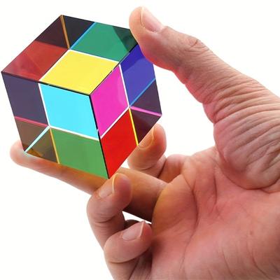 Bezaubernder Kristallprismenwürfel: Vielseitig einsetzbar und sonnenlichtbrechend, perfekt für Wohnräume und Gärten, ideales Geschenk