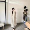 New Chinese sleeveless neck vest dress for children's summer new French small holiday dress