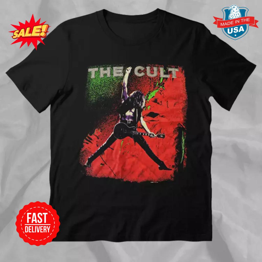 Vtg The Cult Rock Band 90s Music Tour T-Shirt