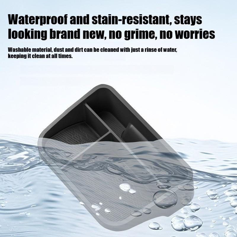 Car Dashboard Storage Tray For BYD YUAN PLUS ATTO3 ATTO 3 2025 2026 Display Screen Rear Storage Box Tray Organizer Accessories