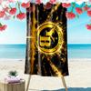 BSC Young Boys Print Beach Towel, Large Soft Quick Dry Towel for Beach Camping Swimming