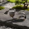 Cute Dog Garden Decor Rustic Dachshund Metal Statue, 3D Sculpture, Weatherproof Indoor Tabletop Decoration for Patio Lawn Yard Porch Table,