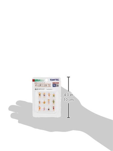 TOMYTEC Diorama Collection: The Human 118: People At the Beach, Diorama Supplies