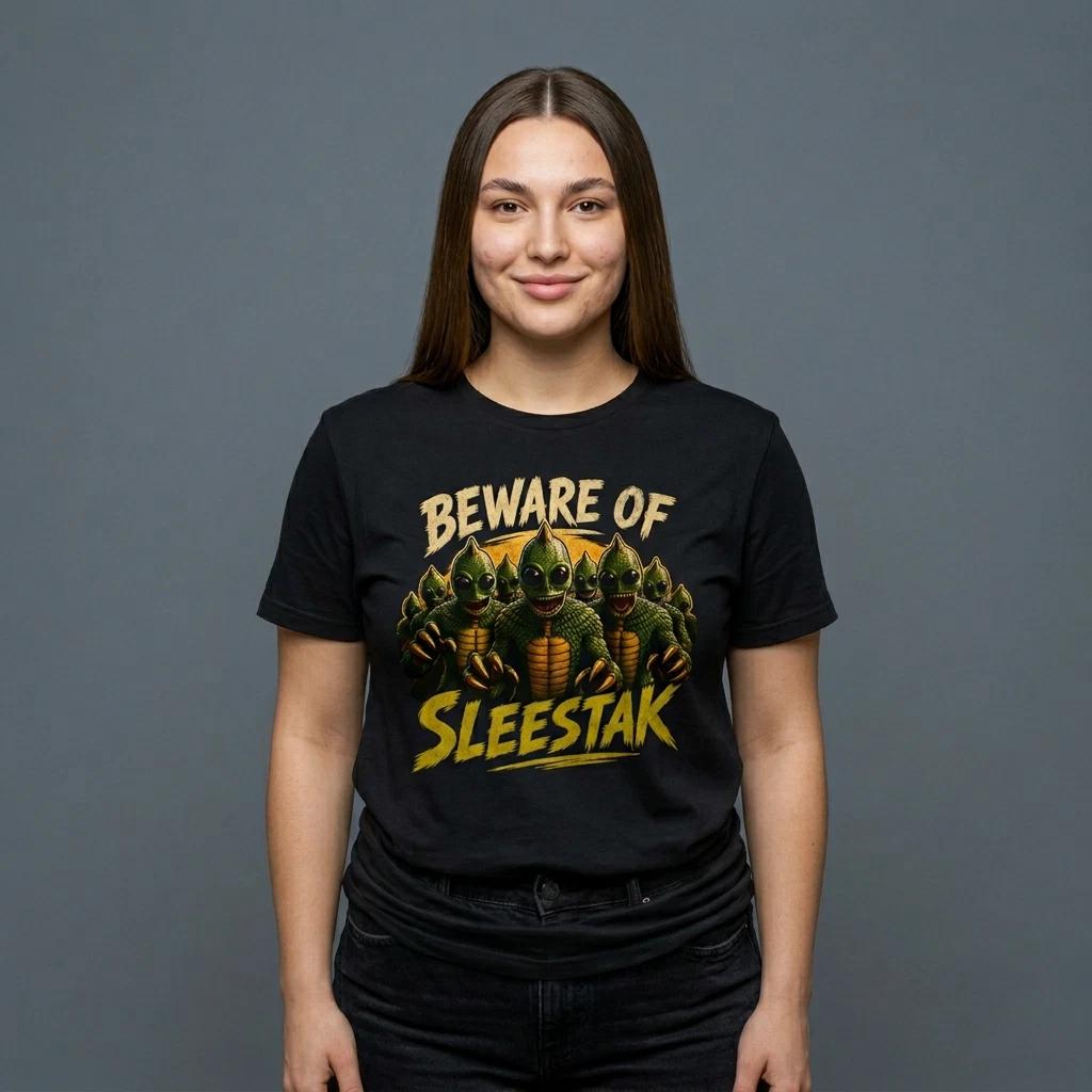 Beware of Sleestak | Land of the Lost Fan Shirt | Funny Retro Men Woman Tee 3XL