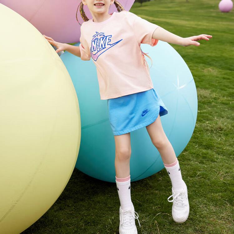 New Nike Skirt Moss Blue Children Aged 3 7 Years Old NY2222062PS-001