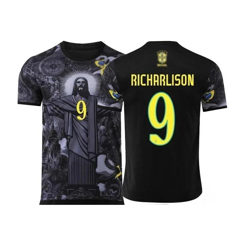 Football Training T-Shirt Special Edition Brazilian Jesus Redeemer 3D Print Sports Short Sleeve 2025new