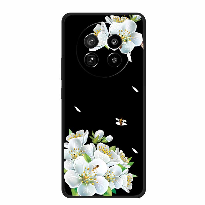 Funda For Honor Magic7 Pro Case Cute Cartoon Black Silicone Soft Phone Cases For Honor Magic 7 Pro Back Cover Case 7Pro Coque