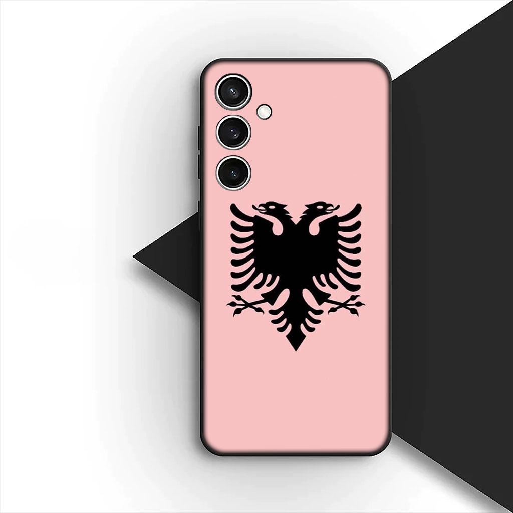 

Albanians Red Albania Flag Phone Cover for Motorola Moto G55 G45 G75 G85 G13 Edge 50 30 Fusion 40 NEO Ultra Pro Soft Case Motorola Edge 30 Ultra