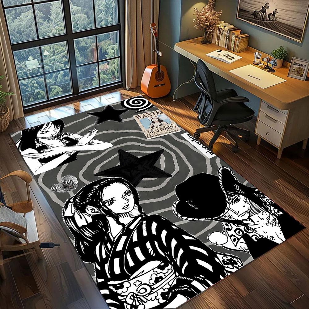

One Piece Big Mom Yonko Carpet for Living Room Bedroom Home Decor Cool Movie Mat Play Floor Mat 60x90cm