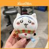Usagi Chiikawa Hachiware Weihnachts-Schneemann Plüsch-Schlüsselanhänger mit weicher PP-Baumwollfüllung für Weihnachtsgeschenke