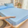 Cotton Fitted Sheet Double Queen King Size Mattress Covers with Elastic Bands 600TC Cotton Fitted Bed Sheet Elastic Band Mattress Cover