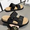 Sandals Men Summer Slip On Casual Slippers Outdoor Beach Shoes Male Classic Men's Sandals Slippers