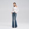 Women's Retro Slim-Fit Flared Jeans
