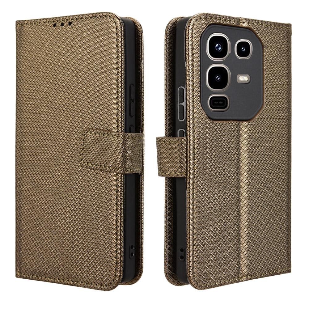 Etui z klapką do Infinix Note 50 Pro 4G Skóra PU Ochrona całego ciała [Flip Vintage Leather] Wytrzymałe Retro Etui na Telefon