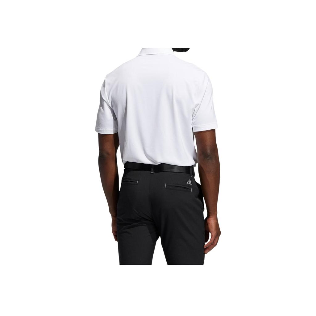 adidas Ultimate365 Solid Left Chest Golf Polo Shirt Men Polo Shirts White GM4122