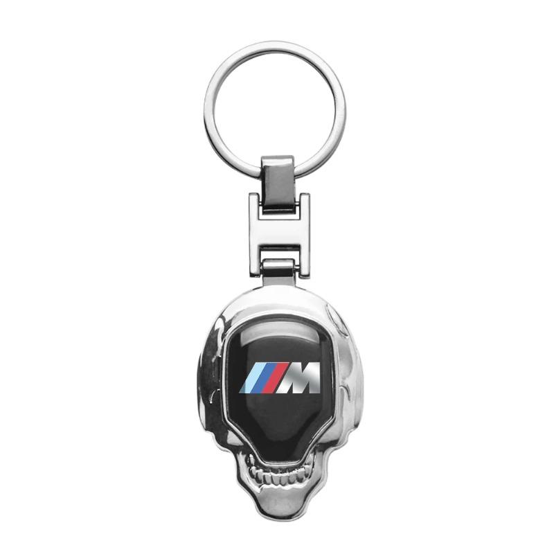 1pc Fashion Creative Metal Ribbon Car Keychain Key Ring Key Chain For BMW E46 E90 E60 F30 E39 F10 E87 E36 F20 E92 Car Styling