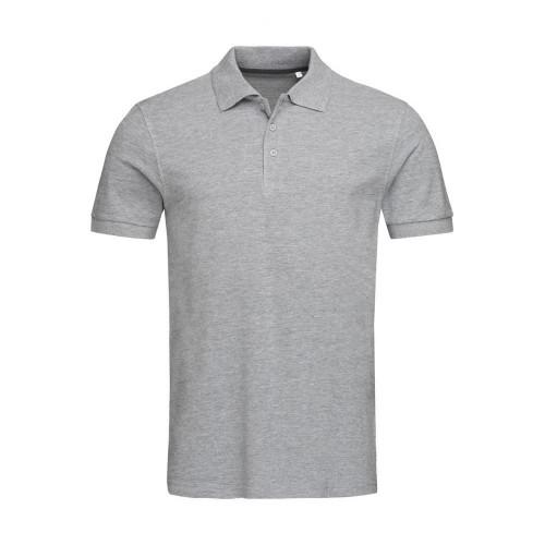 Stedman Mens Lux Heather Polo Shirt