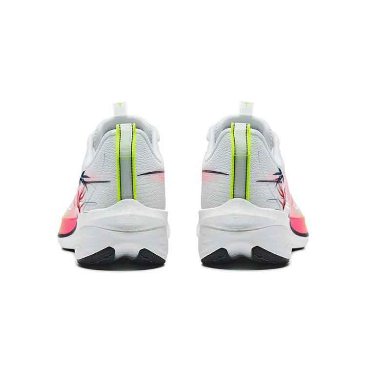 Li Ning Red Hare 6 Pro Cushioning Slip Resistant Abrasion Resistant Low Top Casual Running Shoes Men's White ARMT013-1(Team183-)