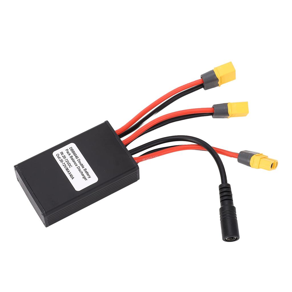 Dvojitý konvertor vybití baterie 40A Duální bateriový konektorový adaptér s nabíjecím kabelem pro