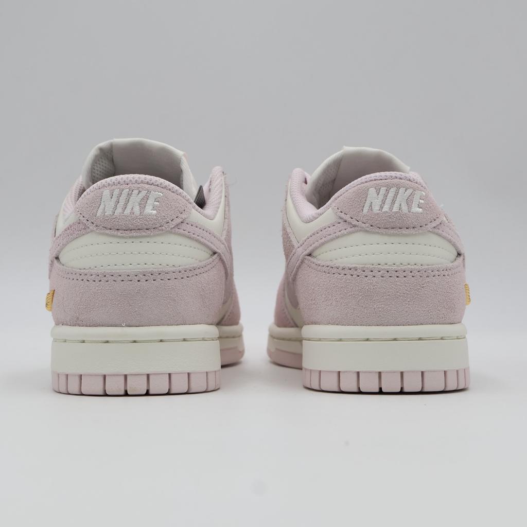 IO4244-100 Nike Dunk Low Sail White Metallic Gold Pearl Pink (Women's)