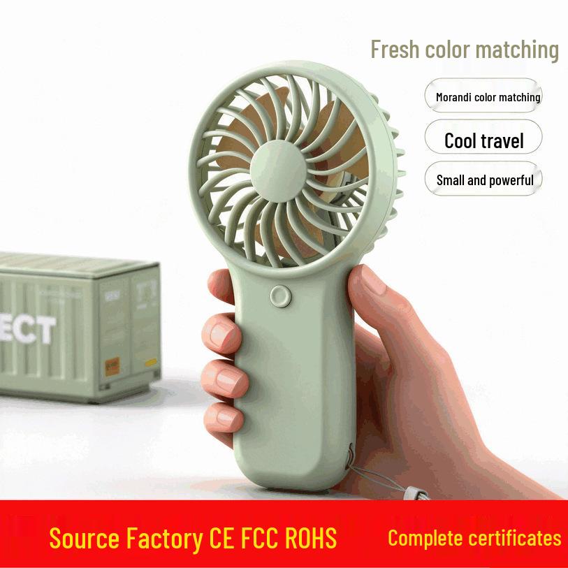 Portable Mini Handheld Fan for Dorm or Outdoors - Ideal Gift