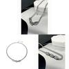 Minimalist Stainless Steel Collar Chain With Geometric Design For Unisex Fashion Accessory