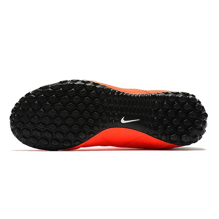 Nike Bombax Junior Comfortable TF Studded Artificial Grass Low-Top Kids Football Shoes Kids Football Shoes Red Black 826488-801
