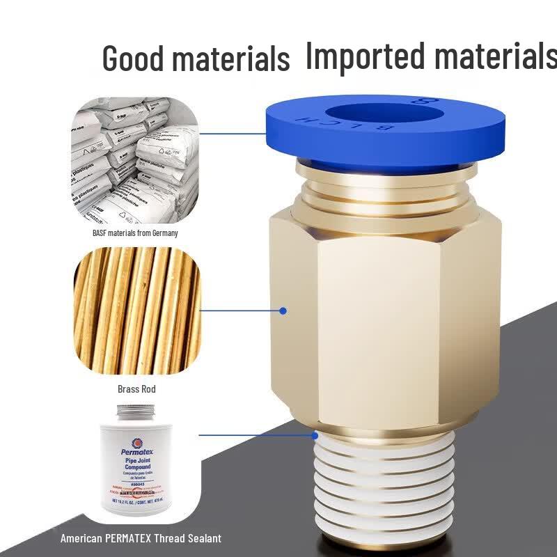 BLCH Pneumatic Straight Quick Connect Air Fitting