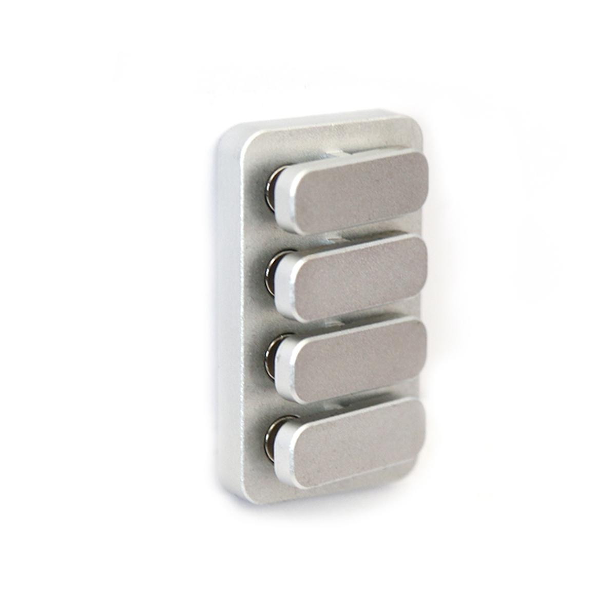 

Клавиши пианино Fidget Clicker Fidget Slider Autism ADHD Metal EDC Fidget Toys Office Desk Toys Anxiness Assassin s Creed Assassin s Creed Toys Adult Gift серебряный