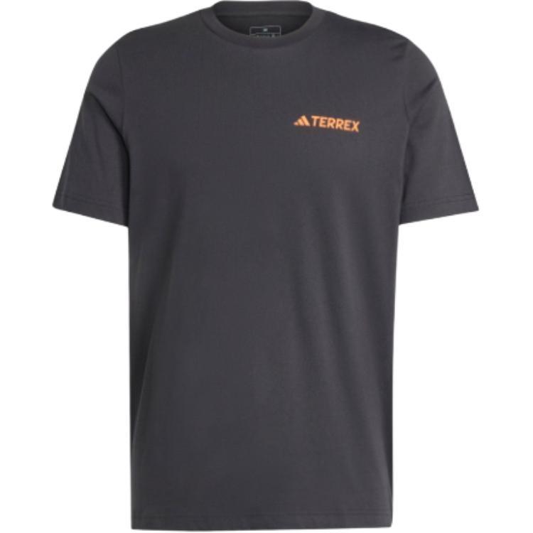 adidas Terrex Graphic T-Shirt Asia Sizing  Black  Men s IZ0466 L