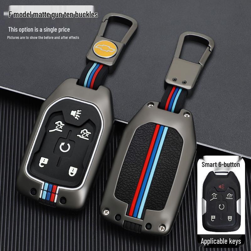 GMC Key Case: High-End Protective Shell for Yukon & Sierra - Stylish Car Accessory for Men & Women