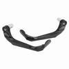 1 Pair of Carbon Fiber Motorcycle Brake Clutch Levers Handlebar Protect Guard(Black)