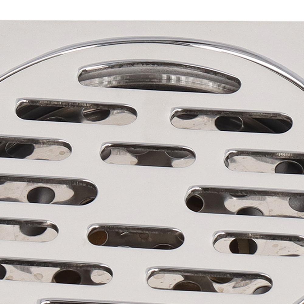 4 Inch Square Floor Drain Copper Core Floor Drain Odor Proof Odor Proof Drain  For Balcony