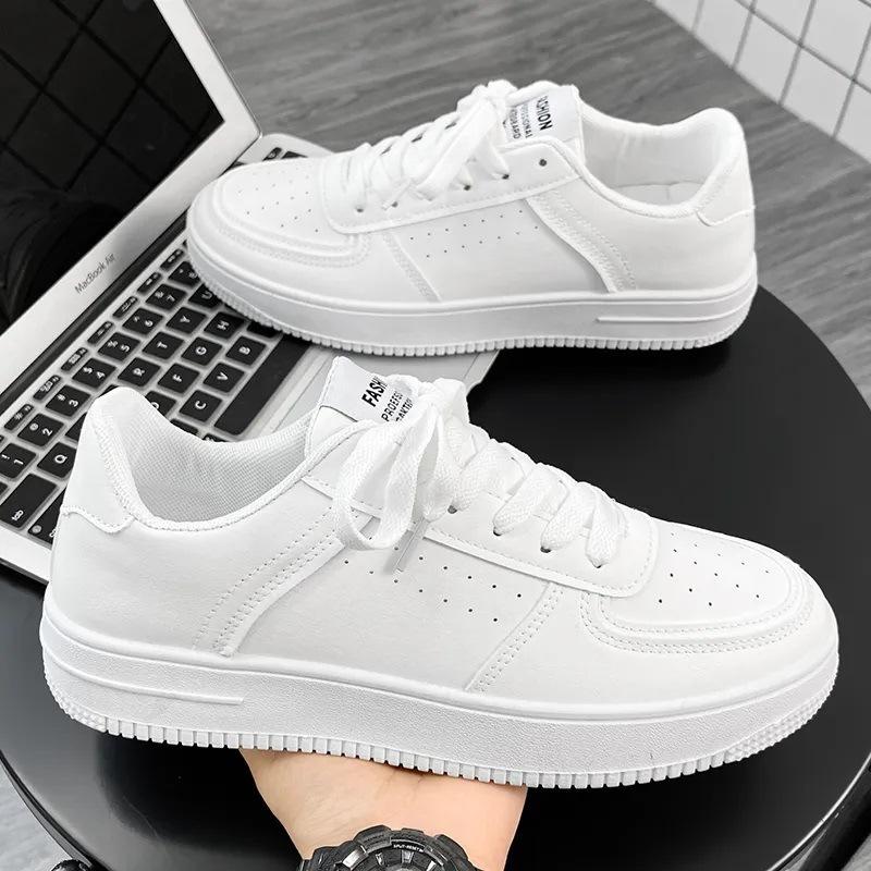 Schuhe Herren Sommer neu Low-Top Sport-Board-Schuhe Jungen vielseitige kleine weiße Schuhe Studenten Koreanische Version trendige Freizeitschuhe Herren