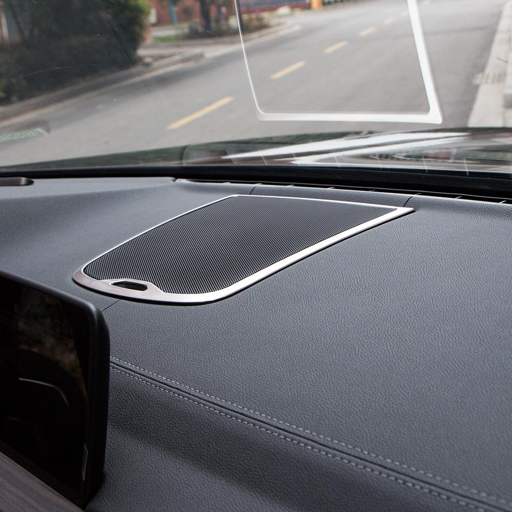 For BMW X3 G01 2018 2019 2020 2025 2025 Dashboard Speaker Frame Cover Front Panel Sound Decoration Sticker Trim Accessories