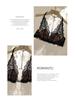 Reggiseno a triangolo push-up senza ferretto in pizzo francese - Estivo Sexy Senza Schiena Chiusura Anteriore