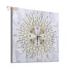Hara 35x35cm Wall Clock Cross Stitch DIY Partial Multi-shaped Diamond Painting Decor