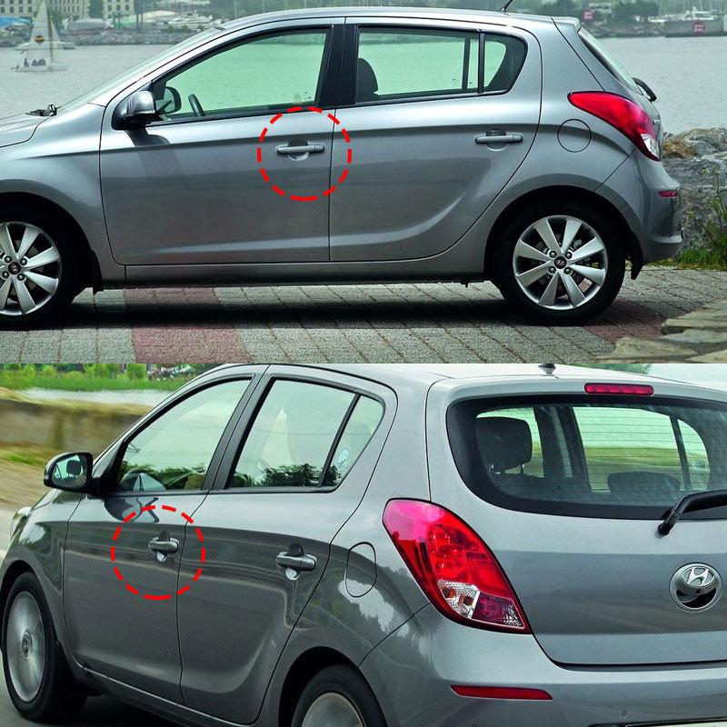 Exterior Door Handles For Hyundai I20 PB 2009 2010 2011 2012 2013 2014 2015 Outer Door Handle  Car Replacement Accessories