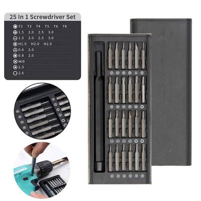 25 In 1 Screwdriver Set Multifunctional Home Repair Tool Screwdriver Cell Phone Disassembly and Repair Tool Kit Home Repair Tool