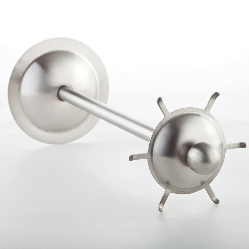 Liren 304 stainless steel spatula stir-fry spatula hollow handle integrated molding heavy gift kitchen utensils