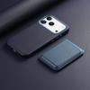Magnetic Card Bag Leather Phone Case for IPhone 17 Pro Max Air 17 16E 16 Pro 15 14 Plus 13 Detachable Bracket Wallet Flip Cover