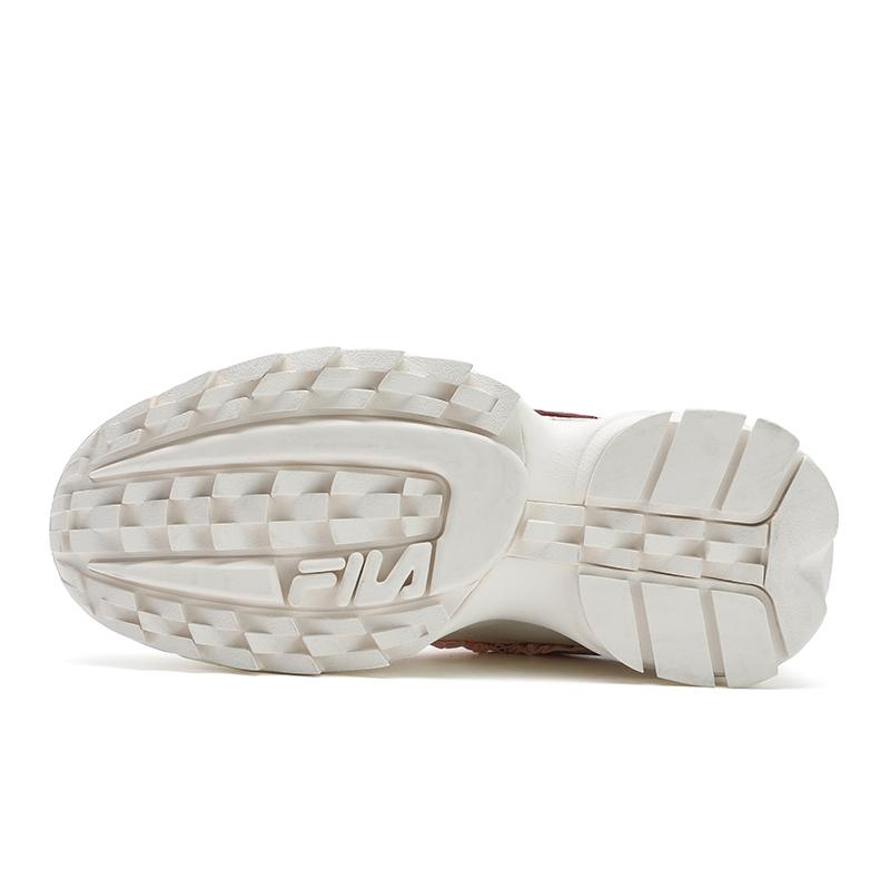FILA Disruptor 2 Retro Series Versatile Fashion Sports Comfortable Shock Absorbing Durable Low Top Lifestyle Casual Shoes Women sneaker F12W512135FSR