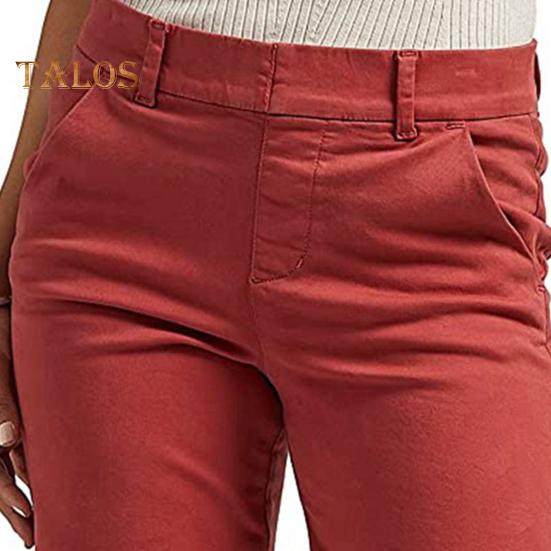 Shorts femininos de verão, slim fit, reto, comprimento até o joelho, esportivo, cor sólida, bolsos, cintura alta, casual, uso diário, shorts