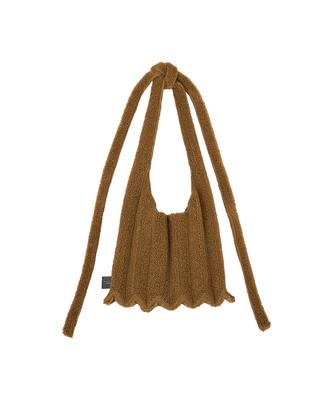 Pleatsmama Poodle Shoulder Bag Camel