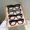 Vintage Square Glasses Men Fashion Blue Light Blocking Decor Eyewear Women  New Trendy Brand Design Optical Frames