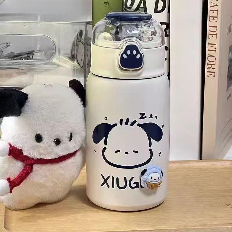 Sanrio Paw Insulated Travel Mug With Vacuum Stainless Steel For Kids And Students